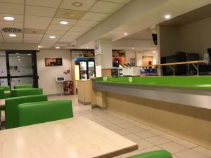 Breakfast and Reception area