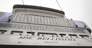 14 June 2018 The Float-out of MSC Bellissima