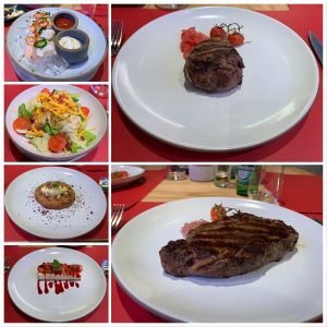 Selection of dishes from Butchers Cut