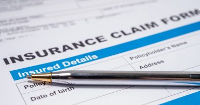 Image of a insurance claim form