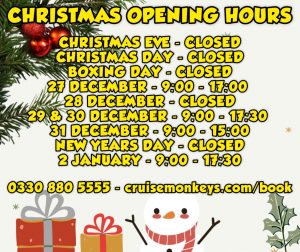 Christmas Opening Hours