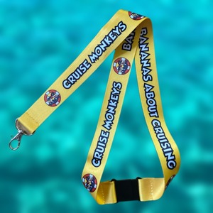Cruise monkeys lanyard