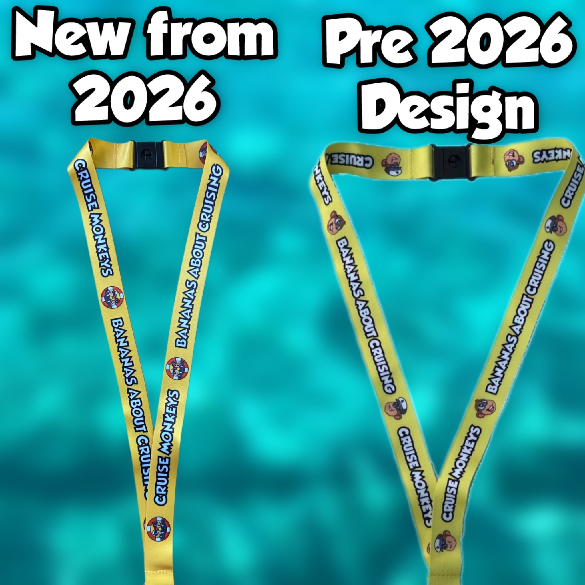 Cruise Monkeys Lanyard