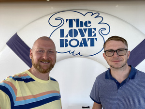 Luke & Gav on Regal Princess in 2021