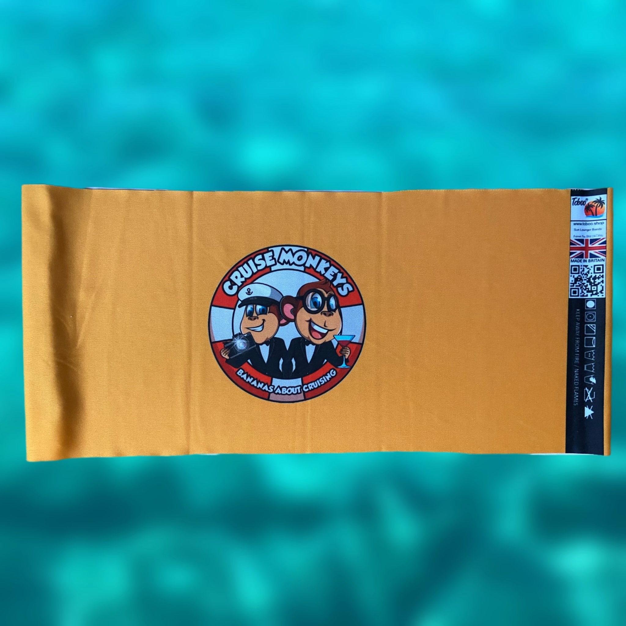 Cruise Monkeys Towel Band by Tcboo - Image 2